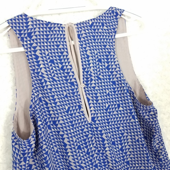 Gap Blue and Purple Sheer Tank Top - Picture 4 of 7